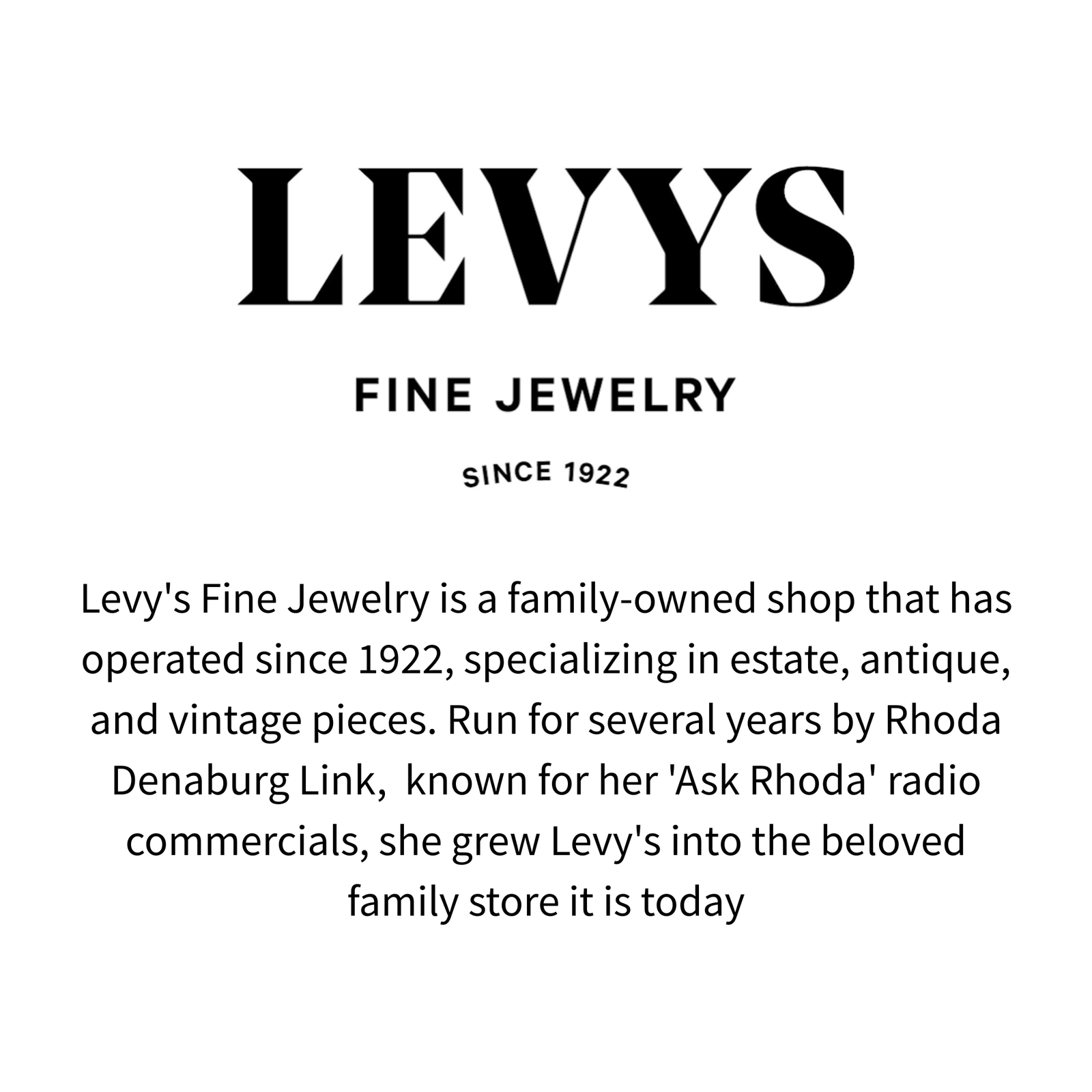 Levy's Fine Jewelry